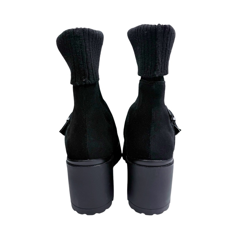 BLONDO Remi Waterproof Stretch Knit Lug Bootie 8 - Picture 8 of 10